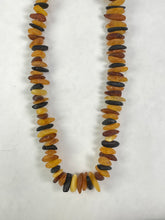 Multi Color Raw Baltic Amber Chips Necklace