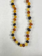 Multi-Color Baroque Raw Baltic Amber Necklace