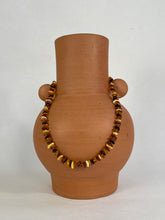 Multi Color Raw Baltic Amber Chips Necklace