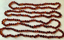 Baroque Baltic Amber Necklace in Cognac